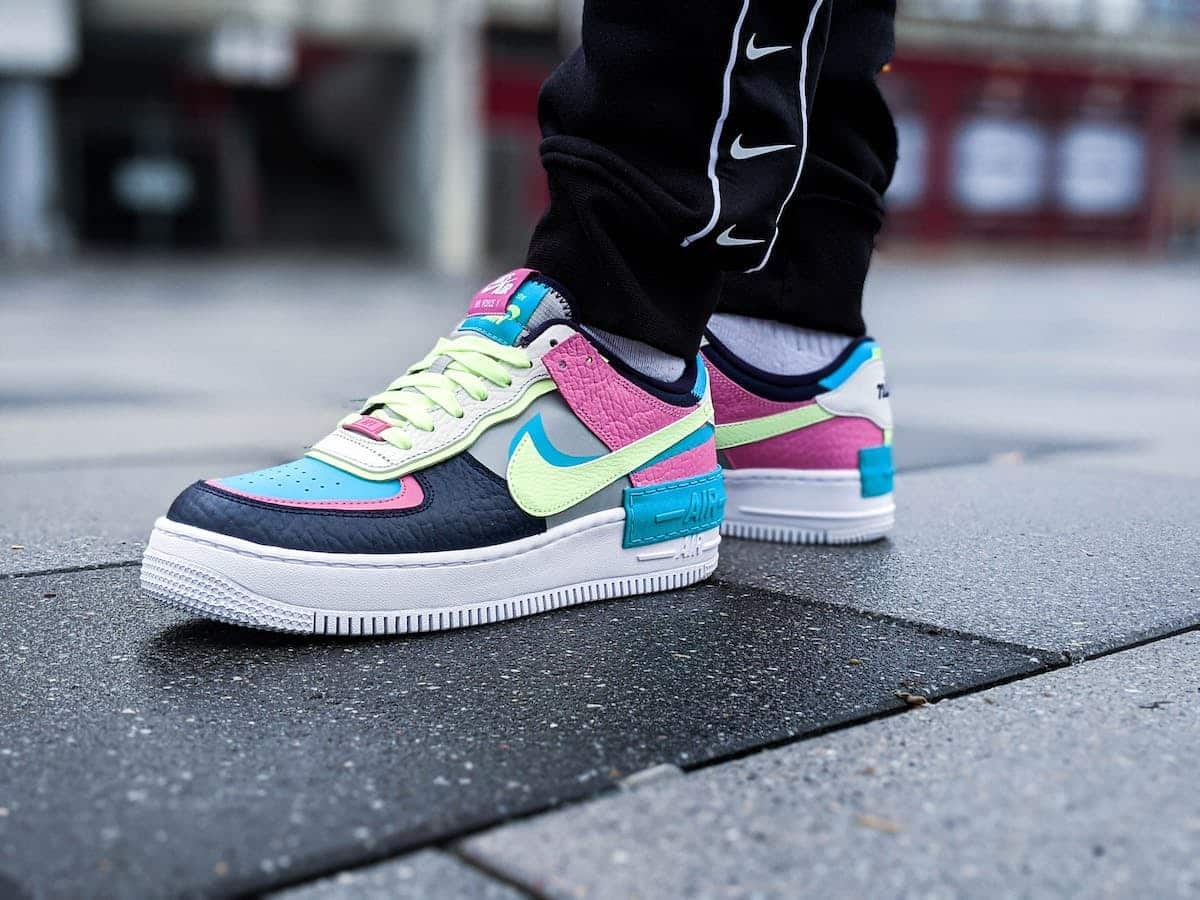 chaussures colorées