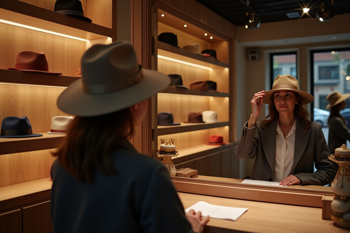 chapeaux magasin