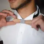 nœud papillon bois
